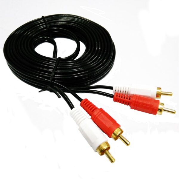 CABLE 2 RCA A 2 RCA ATV CON BOLSA 1.5 MTS